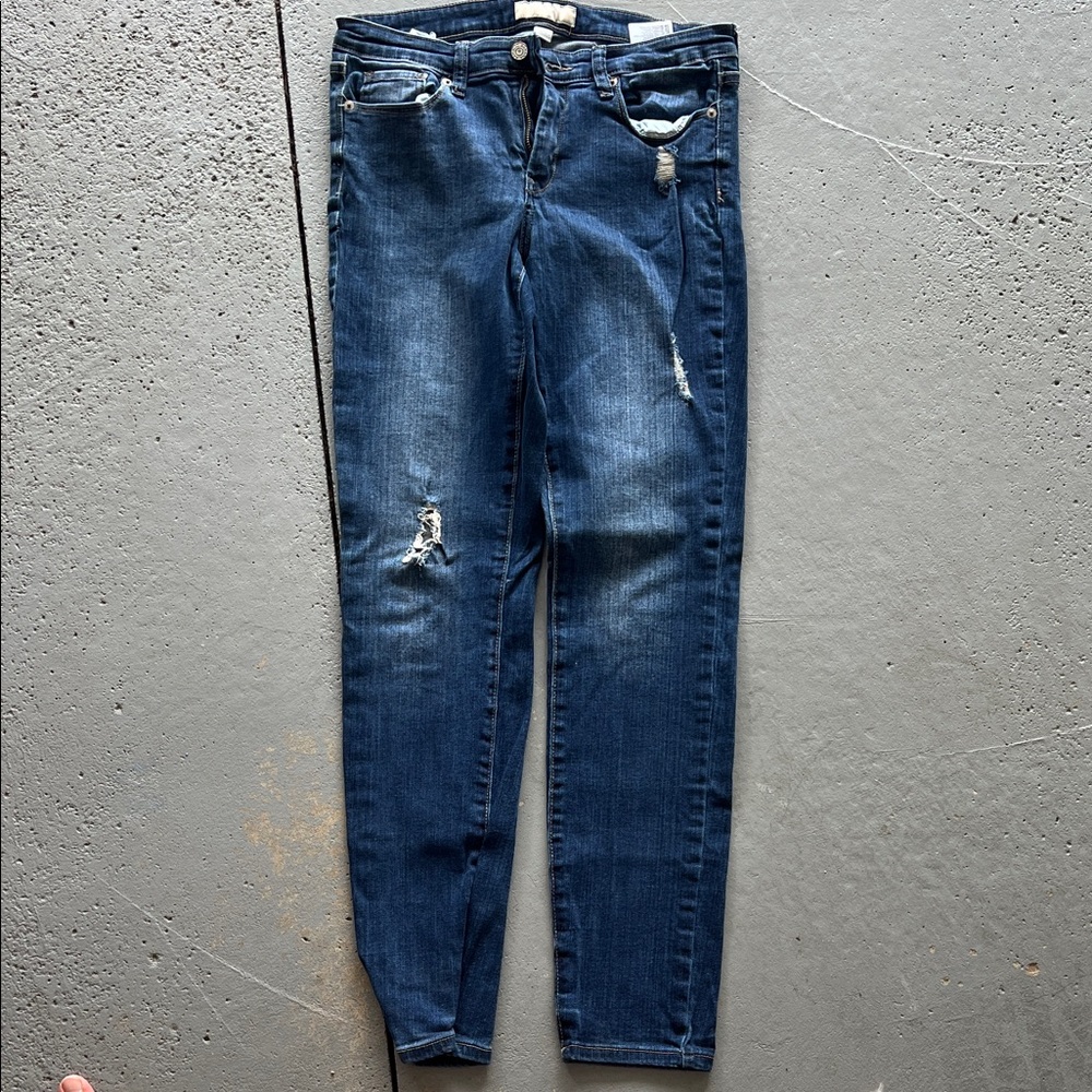 Banana Republic Dark Blue Skinny Jeans